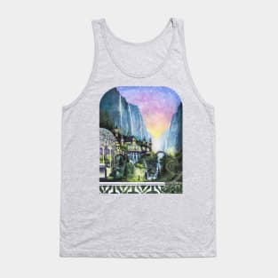 oasis among the cliffs Tank Top